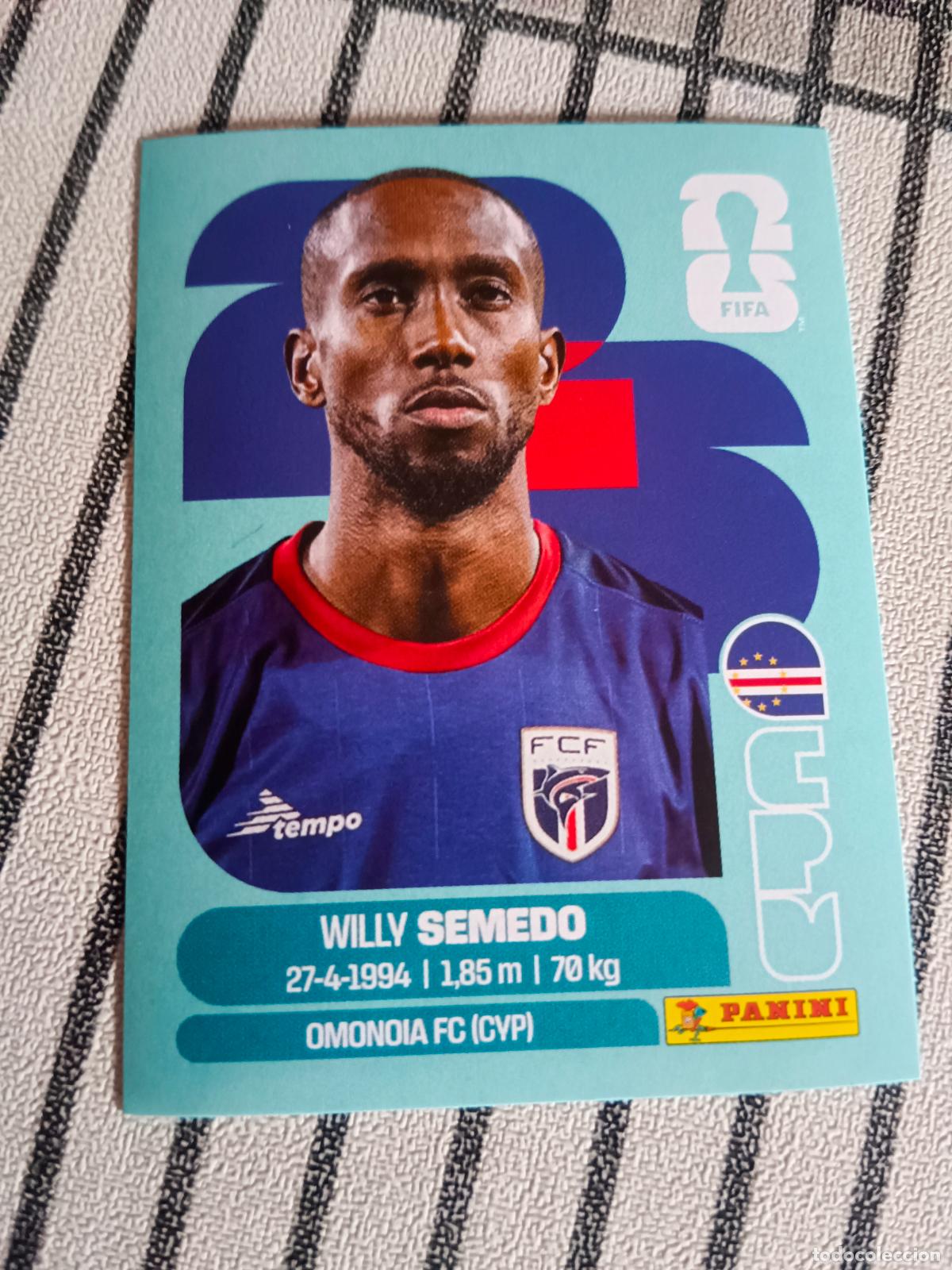 Cromos de F&uacute;tbol: MUNDIAL 2026 ESTADOS UNIDOS USA MEXICO MEJICO CANADA CPV 19 CPV19 WILLY SEMEDO CABO VERDE FIFA