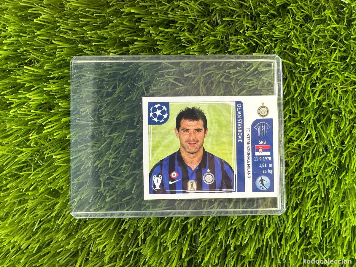 Cromos de F&uacute;tbol: N&ordm; 83 Dejan Stankovic Inter de Mil&aacute;n UEFA Champions League Stickers 11 12