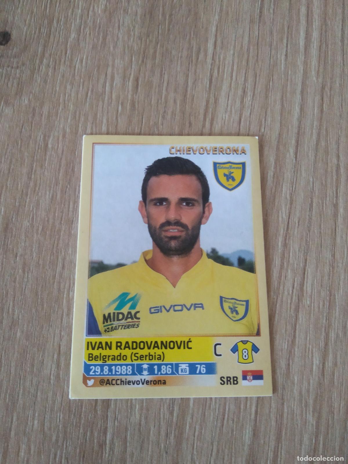 Cromos de F&uacute;tbol: 145 IVAN RADOVANOVIC CHIEVOVERONA CROMO FUTBOL PANINI LIGA ITALIA 13-14 CALCIATORI 2013-2014