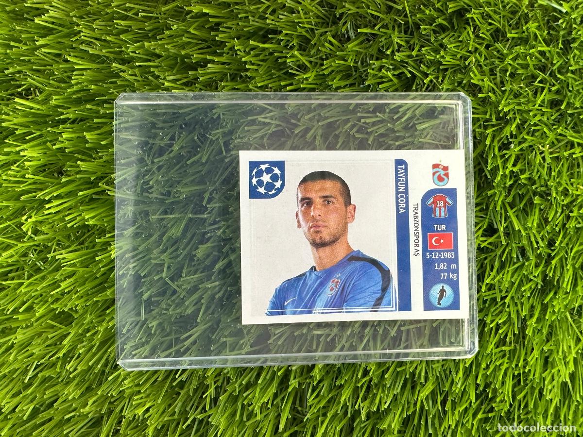 Cromos de F&uacute;tbol: N&ordm; 126 Tayfun Cora Trabzonspor UEFA Champions League Stickers 11 12