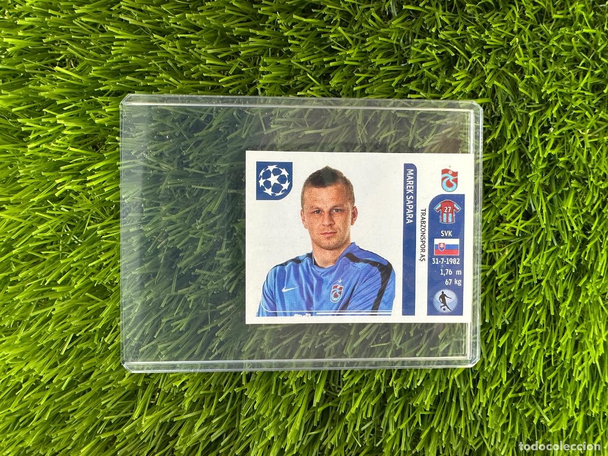 Cromos de F&uacute;tbol: N&ordm; 134 Marek Sapara Trabzonspor UEFA Champions League Stickers 11 12