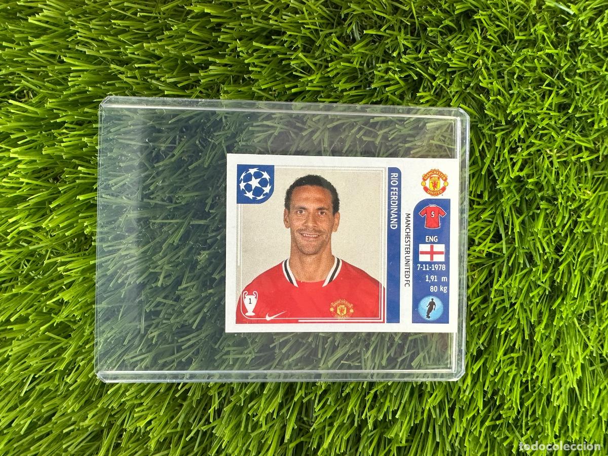 Cromos de F&uacute;tbol: N&ordm; 144 Rio Ferdinand Manchester United UEFA Champions League Stickers 11 12
