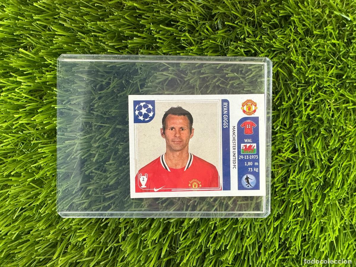 Cromos de F&uacute;tbol: N&ordm; 147 Ryan Giggs Manchester United UEFA Champions League Stickers 11 12
