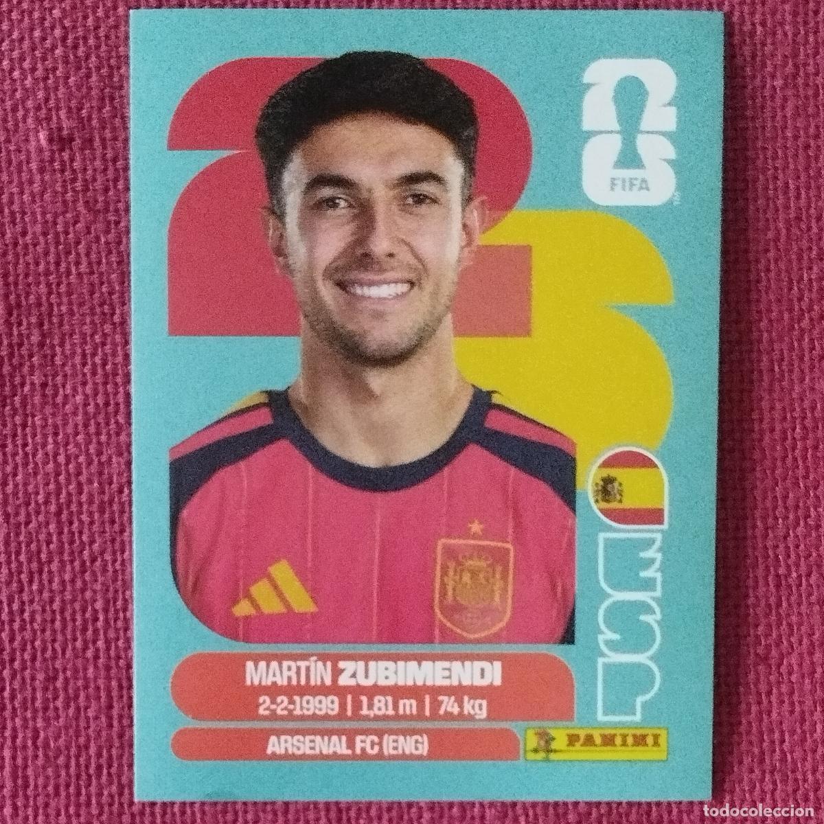 Cromos de F&uacute;tbol: MARTIN ZUBIMENDI - ESPA&Ntilde;A - ESP 9 - MUNDIAL DE FUTBOL - FIFA WORLD CUP - 2026