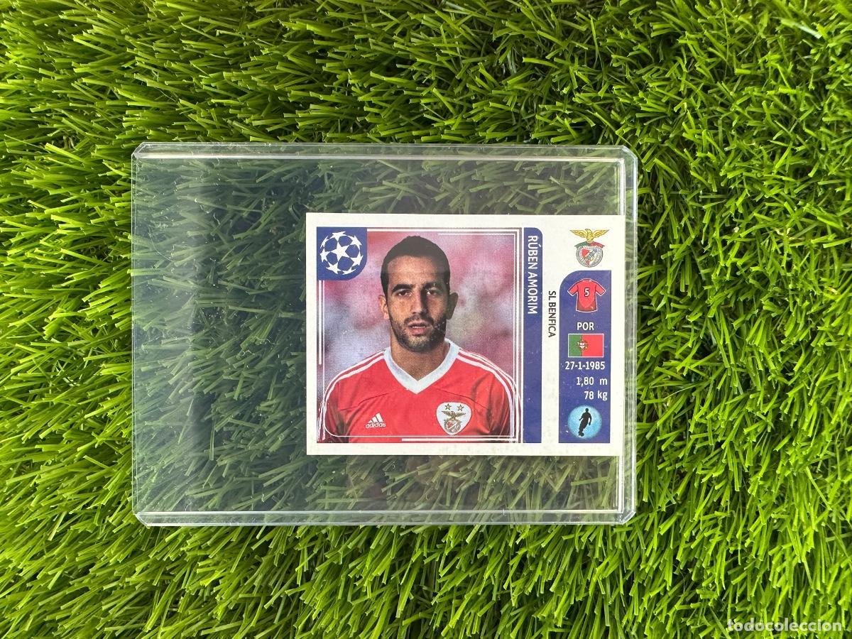 Cromos de F&uacute;tbol: N&ordm; 164 R&uacute;ben Amorim SL Benfica UEFA Champions League Stickers 11 12