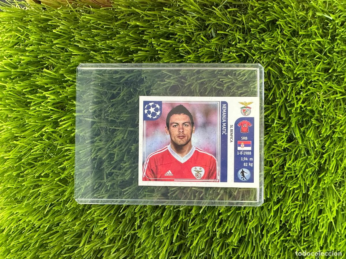 Cromos de F&uacute;tbol: N&ordm; 165 Nemanja Matic SL Benfica UEFA Champions League Stickers 11 12