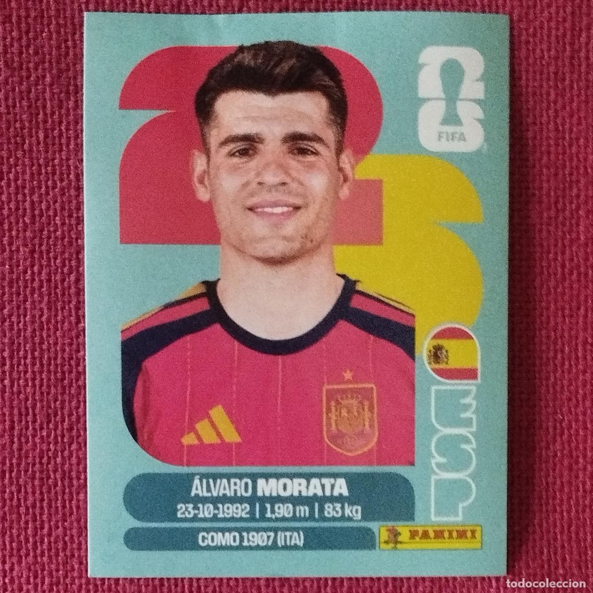 Cromos de F&uacute;tbol: ALVARO MORATA - ESPA&Ntilde;A - ESP 19 - MUNDIAL DE FUTBOL - FIFA WORLD CUP - 2026