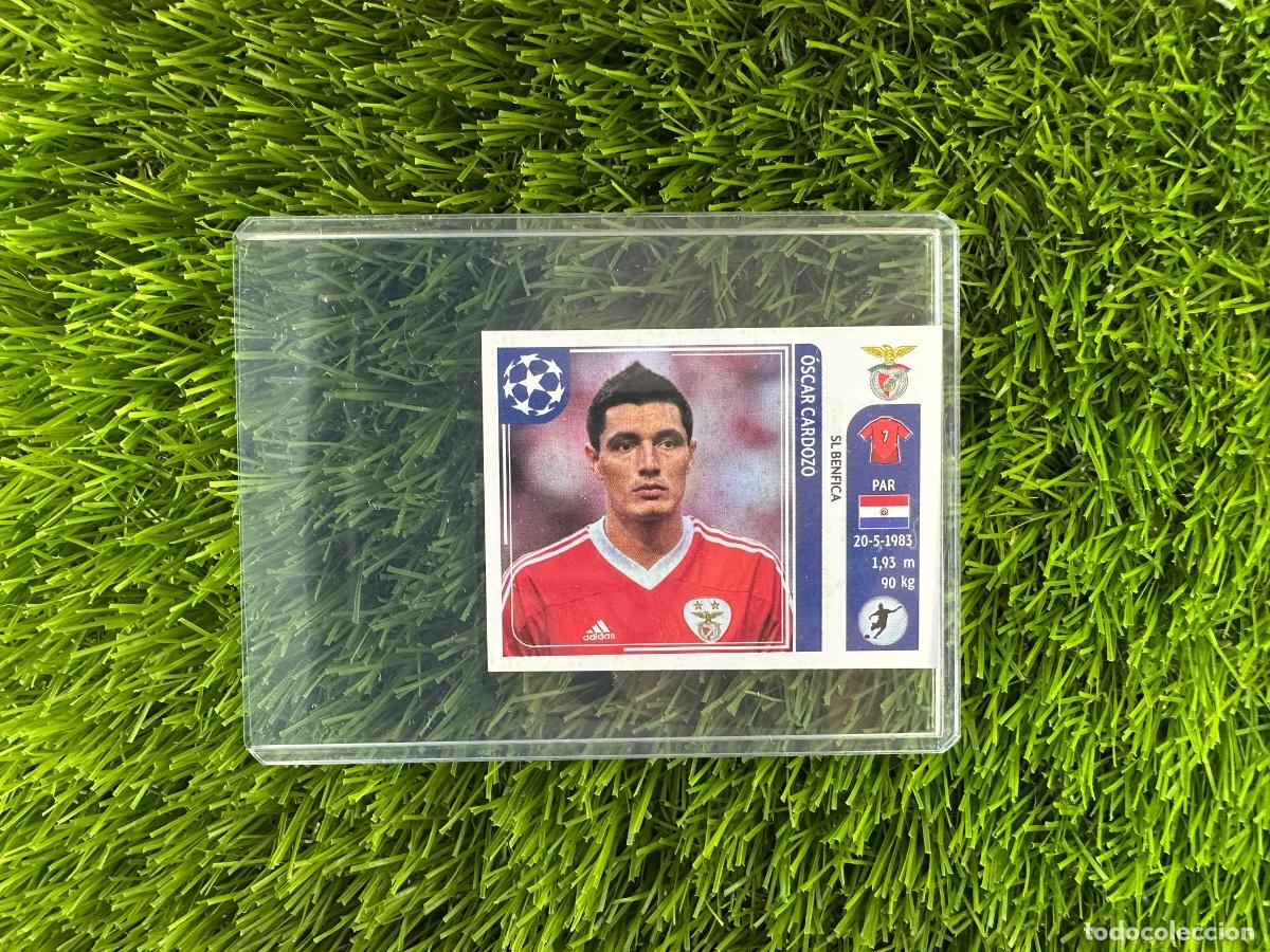 Cromos de F&uacute;tbol: N&ordm; 174 &Oacute;scar Cardozo SL Benfica UEFA Champions League Stickers 11 12