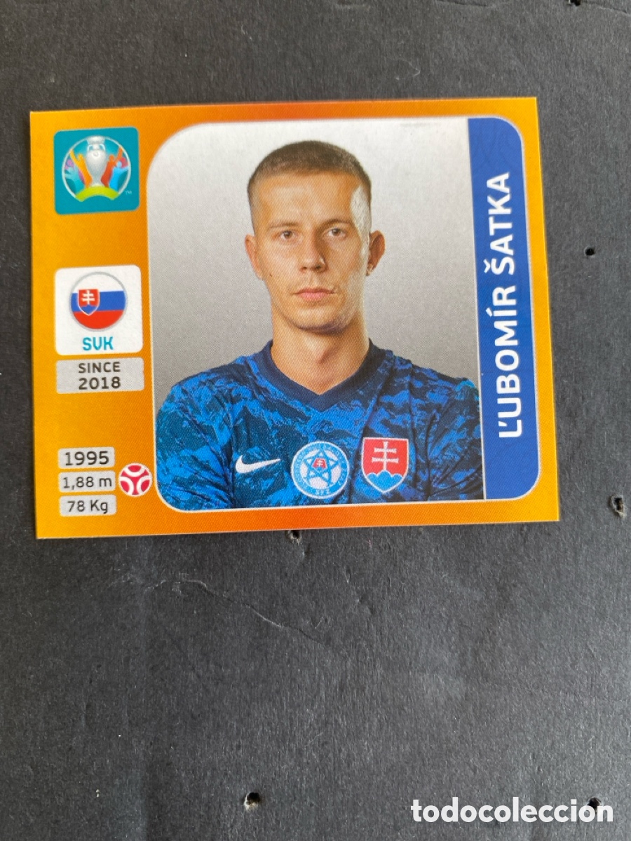 Cromos de F&uacute;tbol: Cromo Mundial Euro 2020 Eslovaquia N*498
