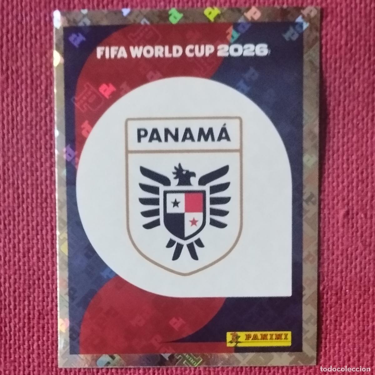 Cromos de F&uacute;tbol: ESCUDO PANAMA - PAN 1 - MUNDIAL DE FUTBOL - FIFA WORLD CUP - 2026
