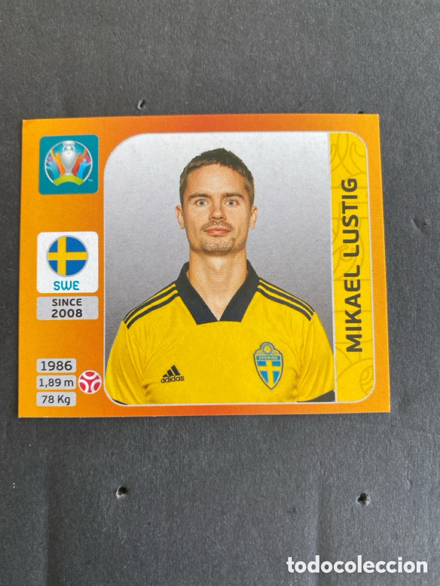 Figurine di Calcio: Cromo Mundial Euro 2020 Suecia N* 554