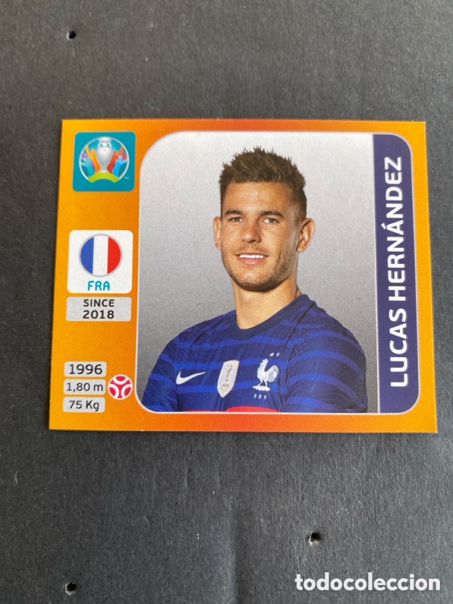 Figurine di Calcio: Cromo Mundial Euro 2020 Francia N* 575