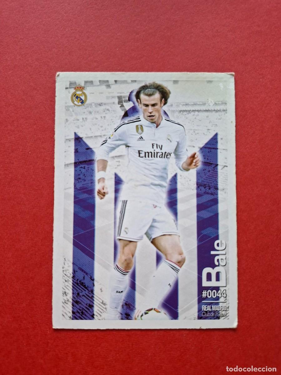 Cromos de F&uacute;tbol: 44 BALE REAL MADRID FICHAS QUIZ DE LA LIGA 2015 2016 15 16 MUNDICROMO