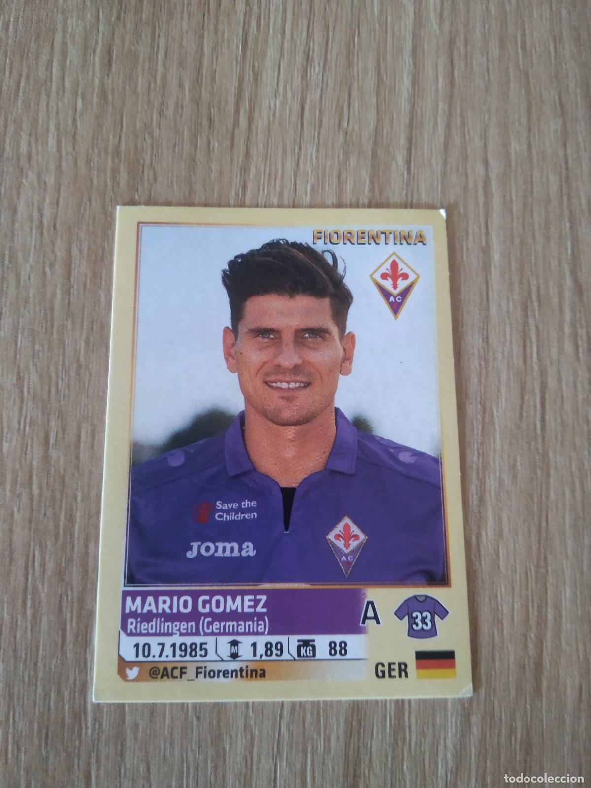 Cromos de F&uacute;tbol: 183 MARIO GOMEZ FIORETINA CROMO FUTBOL PANINI LIGA ITALIA 13-14 CALCIATORI 2013-2014