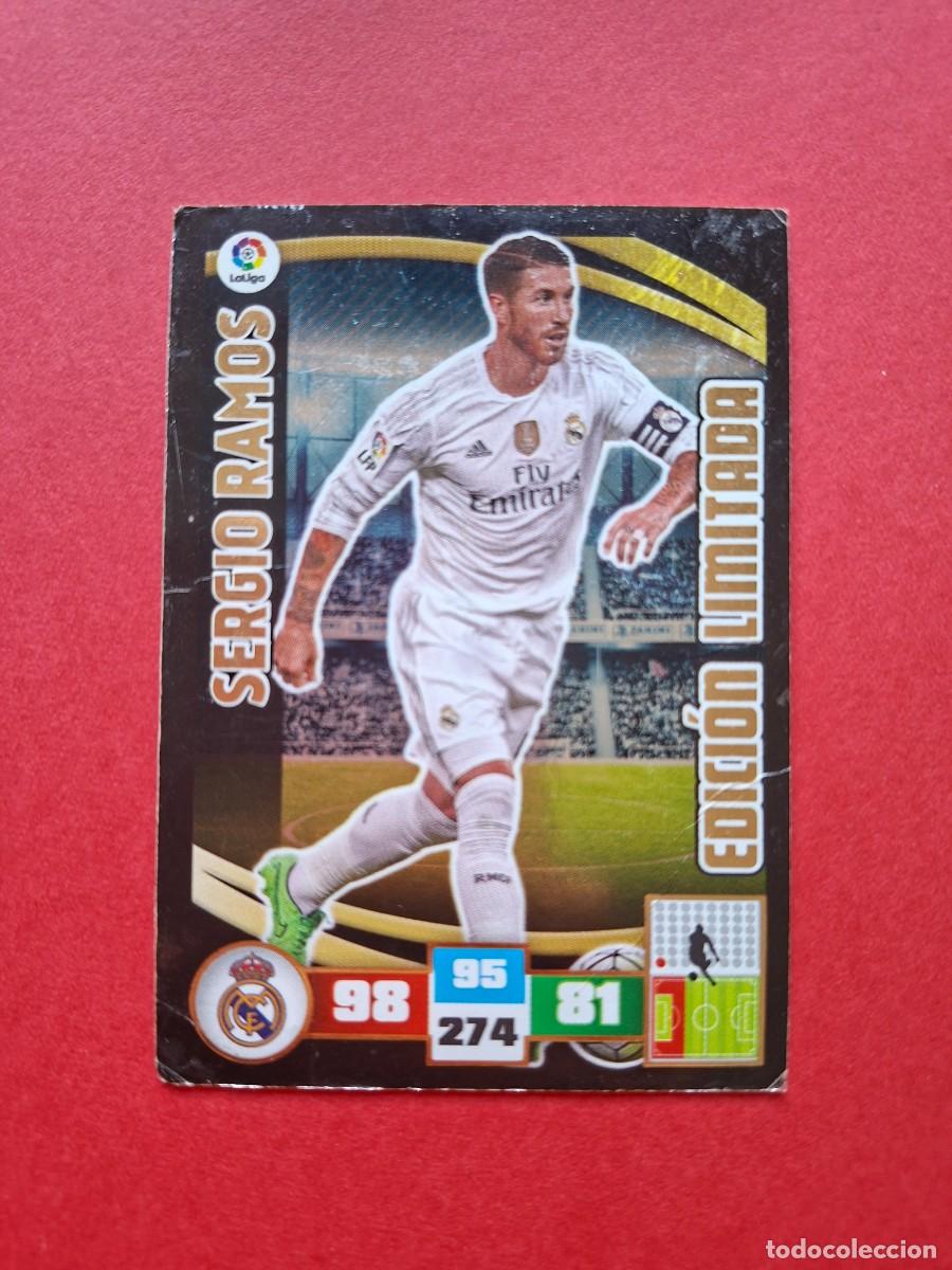 Cromos de F&uacute;tbol: SERGIO RAMOS EDICI&Oacute;N LIMITADA REAL MADRID LIGA ADRENALYN XL 2015 2016 15 16