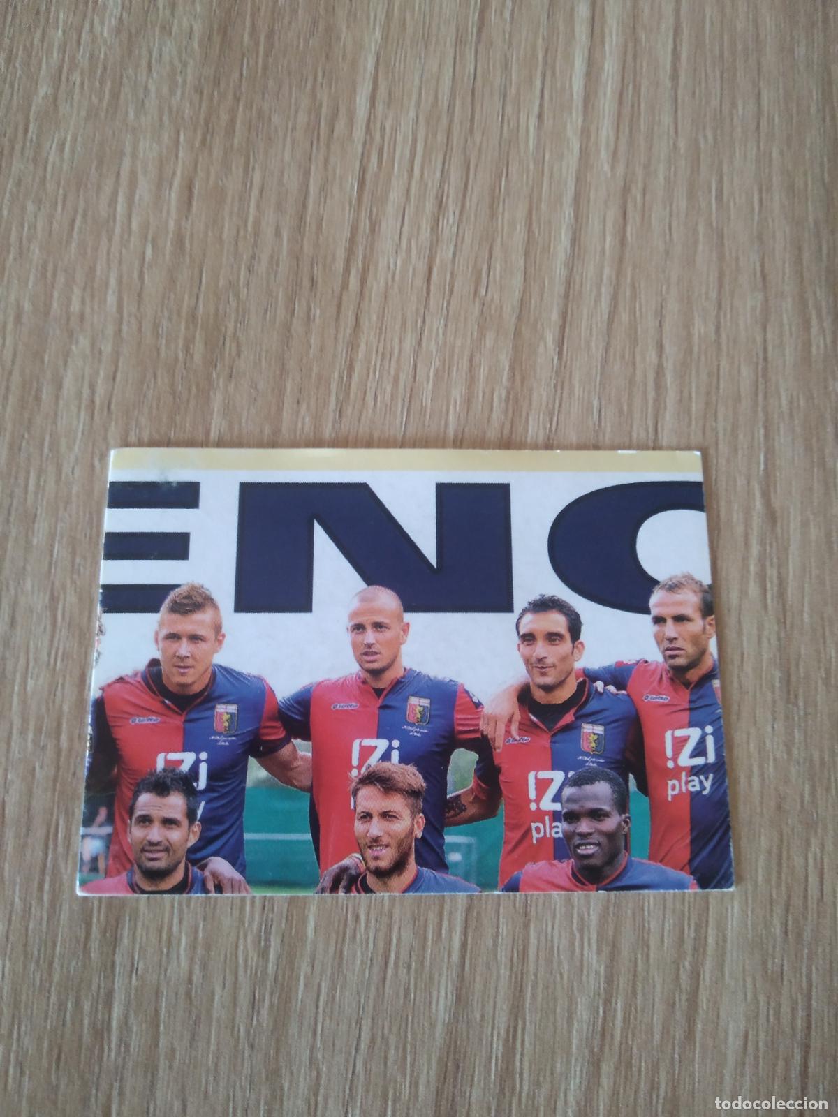 Cromos de F&uacute;tbol: 187 EQUIPO PLANTILLA GENOA CROMO FUTBOL PANINI LIGA ITALIA 13-14 CALCIATORI 2013-2014