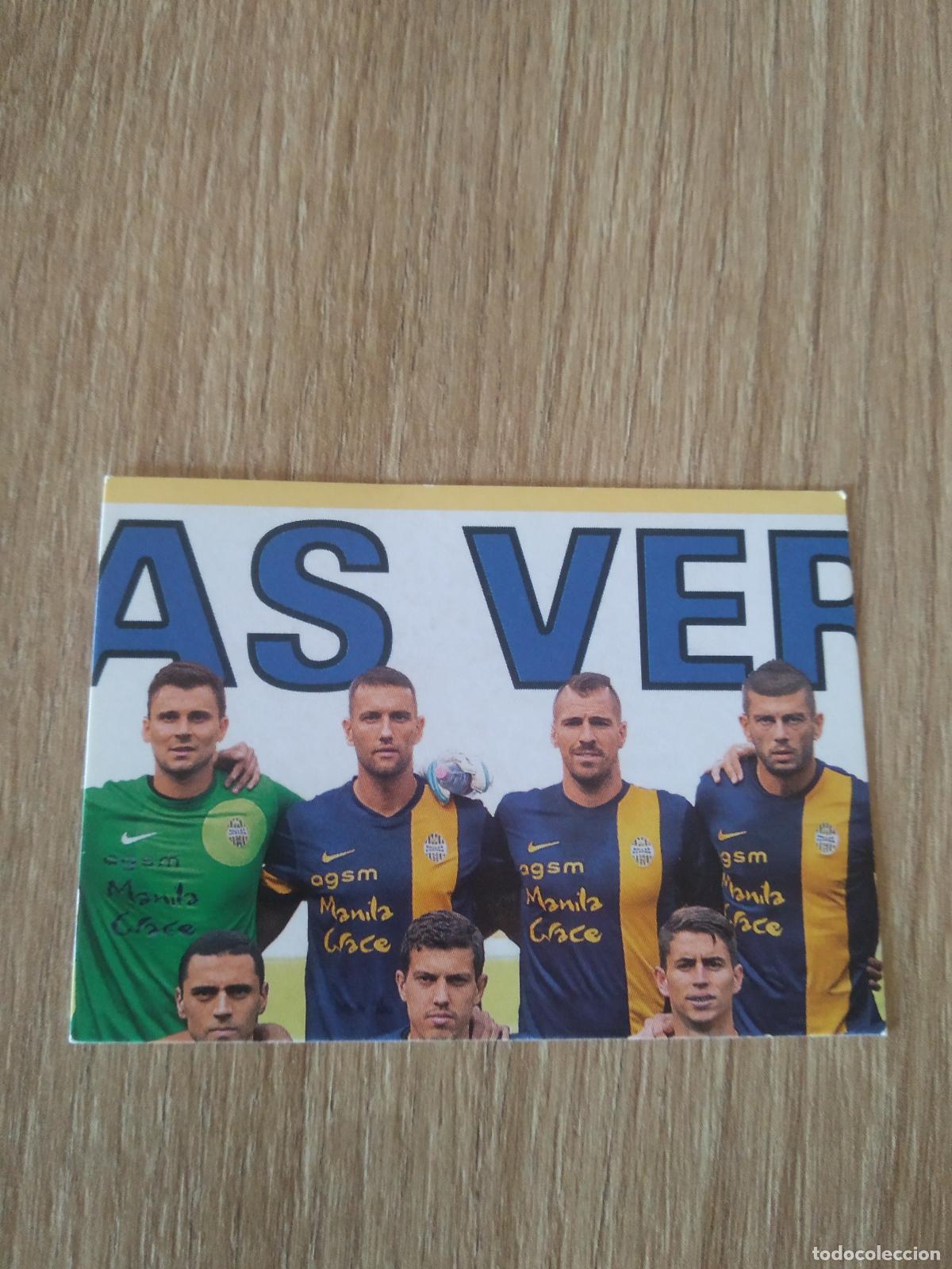 Cromos de F&uacute;tbol: 216 EQUIPO PLANTILLA HELLAS VERONA CROMO FUTBOL PANINI LIGA ITALIA 13-14 CALCIATORI 2013-2014