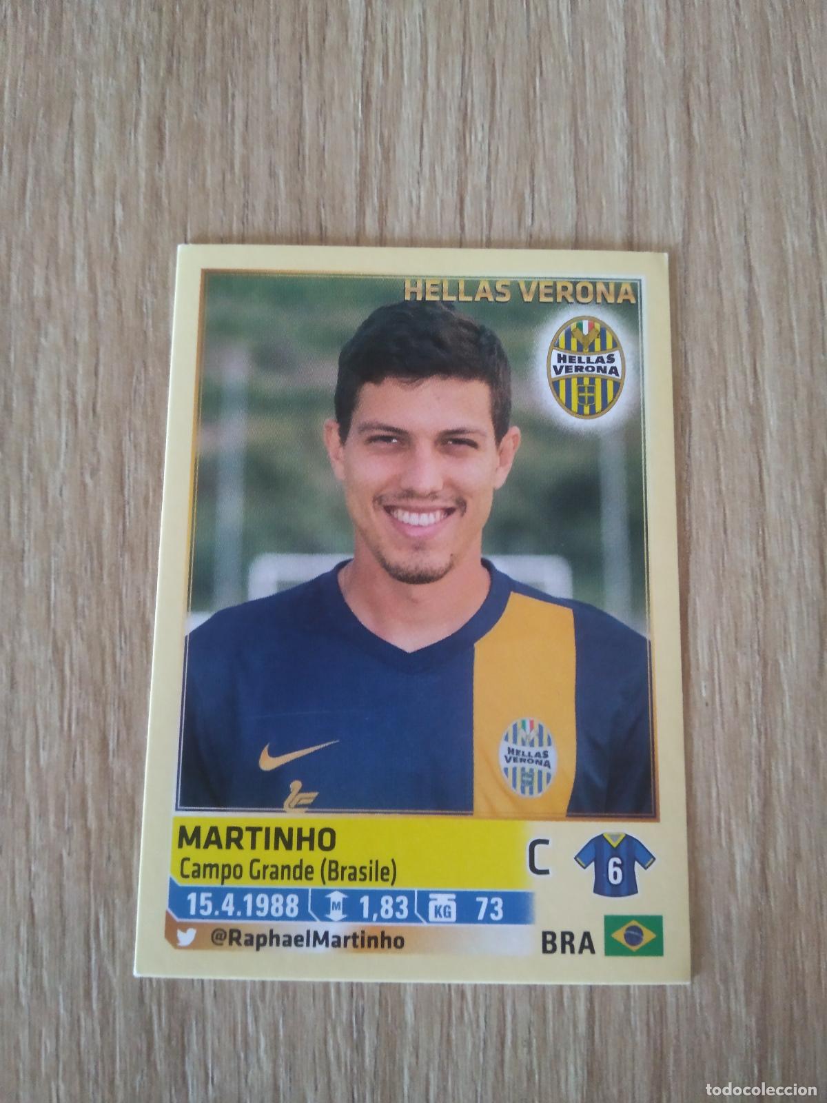 Cromos de F&uacute;tbol: 236 MARTINHO HELLAS VERONA CROMO FUTBOL PANINI LIGA ITALIA 13-14 CALCIATORI 2013-2014