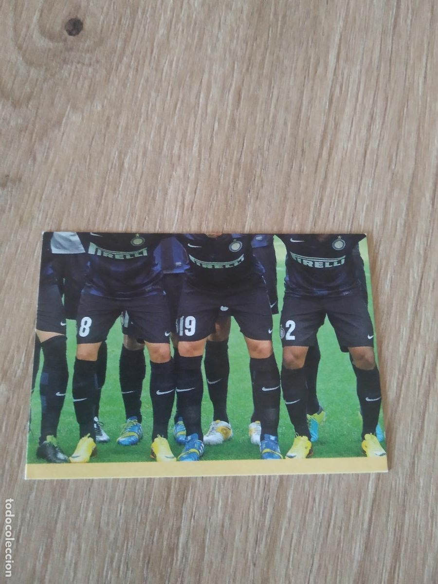 Cromos de F&uacute;tbol: 248 EQUIPO PLANTILLA INTER MILAN CROMO FUTBOL PANINI LIGA ITALIA 13-14 CALCIATORI 2013-2014