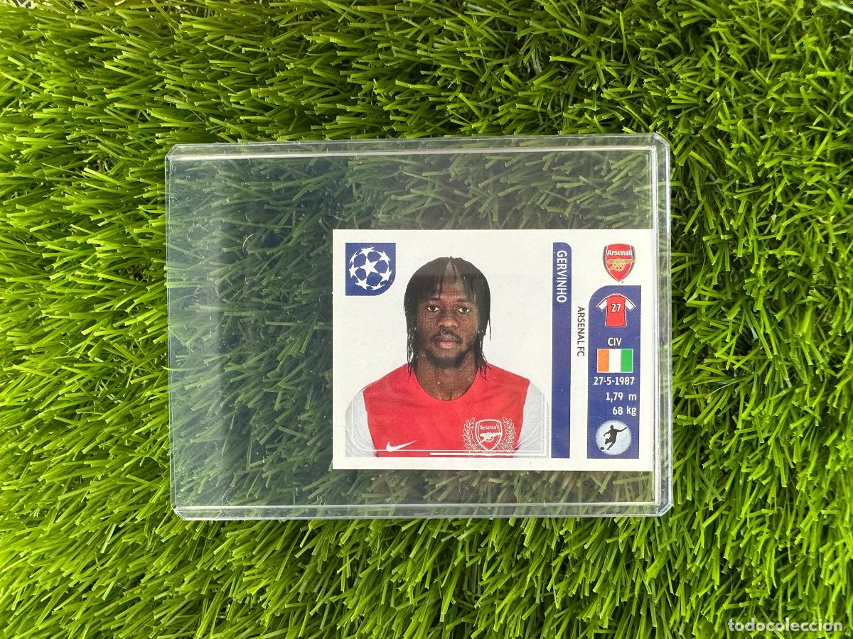 Cromos de F&uacute;tbol: N&ordm; 359 Gervinho Arsenal UEFA Champions League Stickers 11 12
