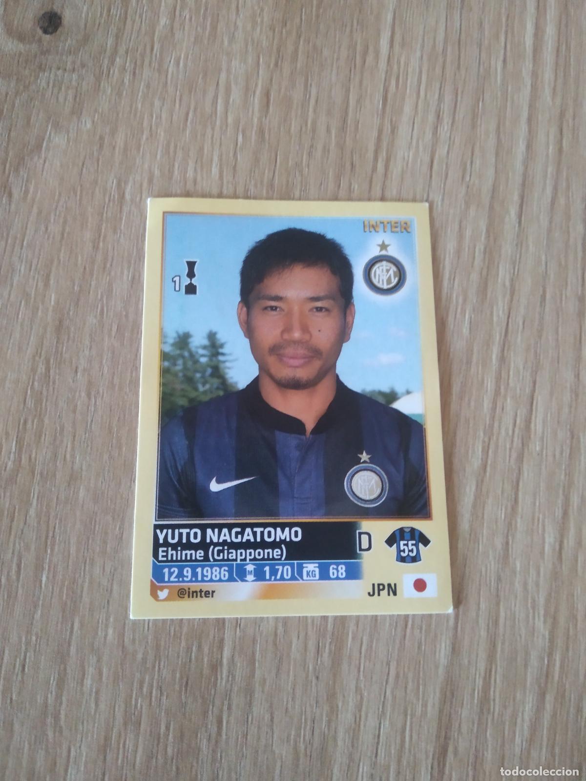 Figurine di Calcio: 259 YUTO NAGATOMO INTER MILAN CROMO FUTBOL PANINI LIGA ITALIA 13-14 CALCIATORI 2013-2014