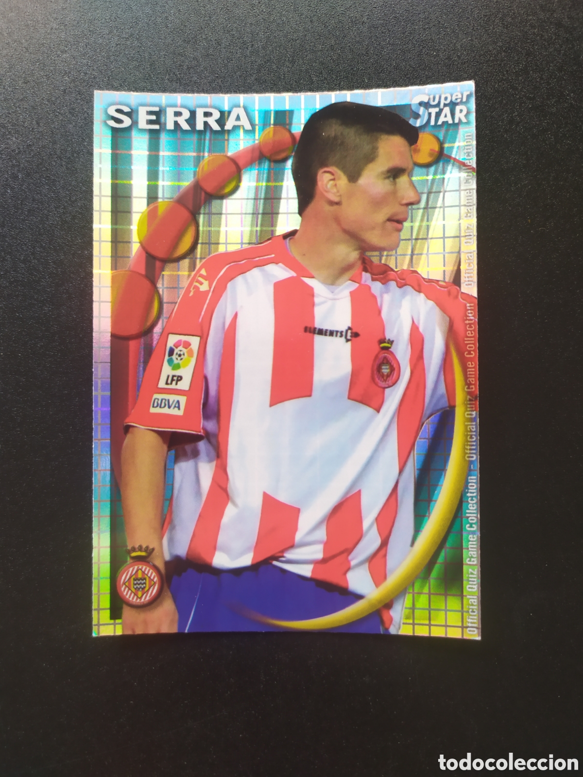 Figurine di Calcio: Mundicromo fichas Liga 2010 2011 10 11 Serra superstar brillo cuadros n&deg; 1004 Girona