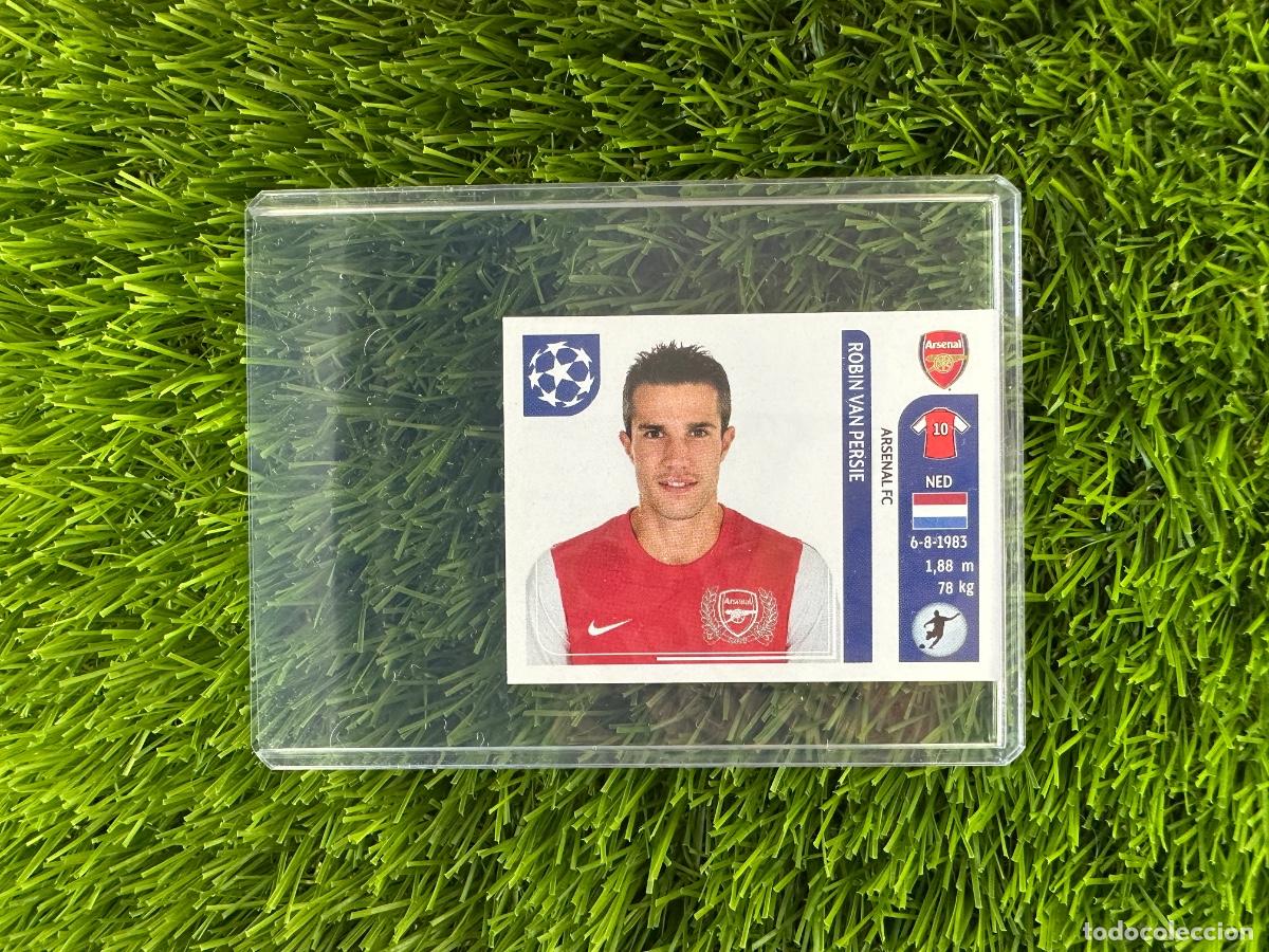 Figurine di Calcio: N&ordm; 361 Robin Van Persie Arsenal UEFA Champions League Stickers 11 12
