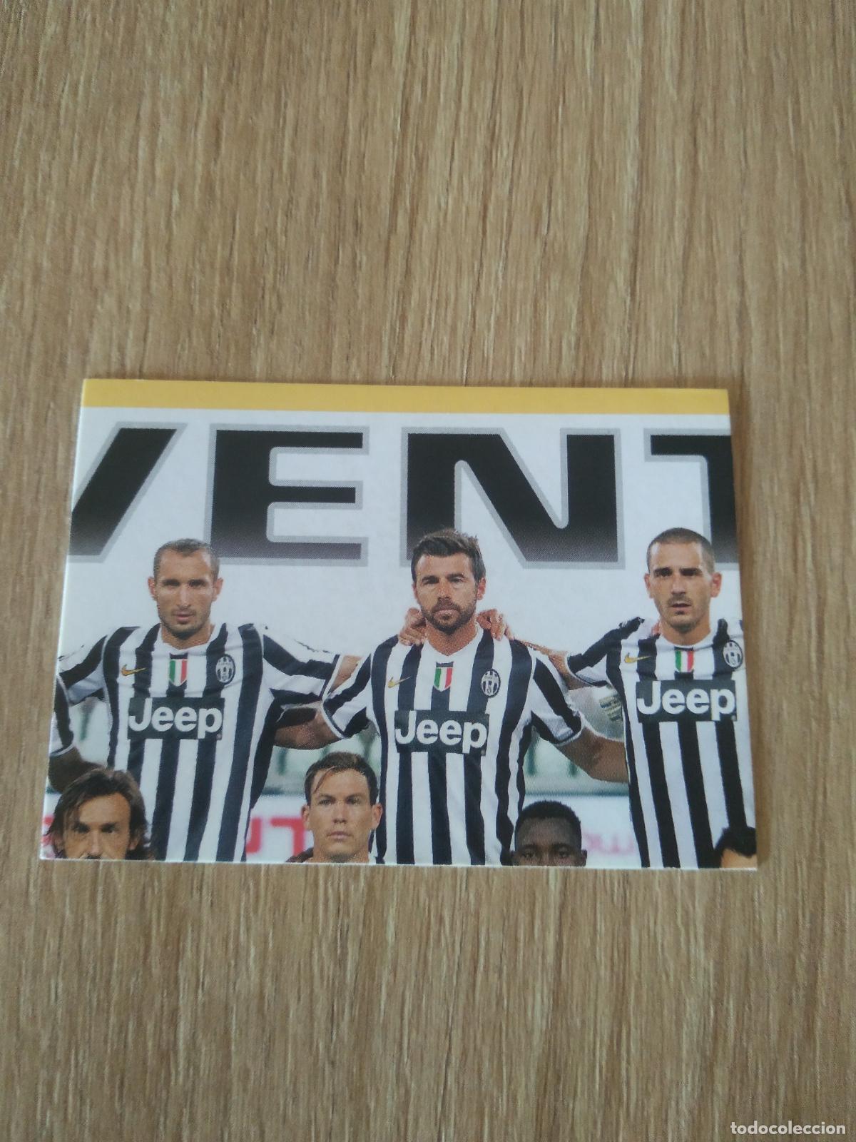 Cromos de F&uacute;tbol: 274 EQUIPO PLANTILLA JUVENTUS TURIN CROMO FUTBOL PANINI LIGA ITALIA 13-14 CALCIATORI 2013-2014