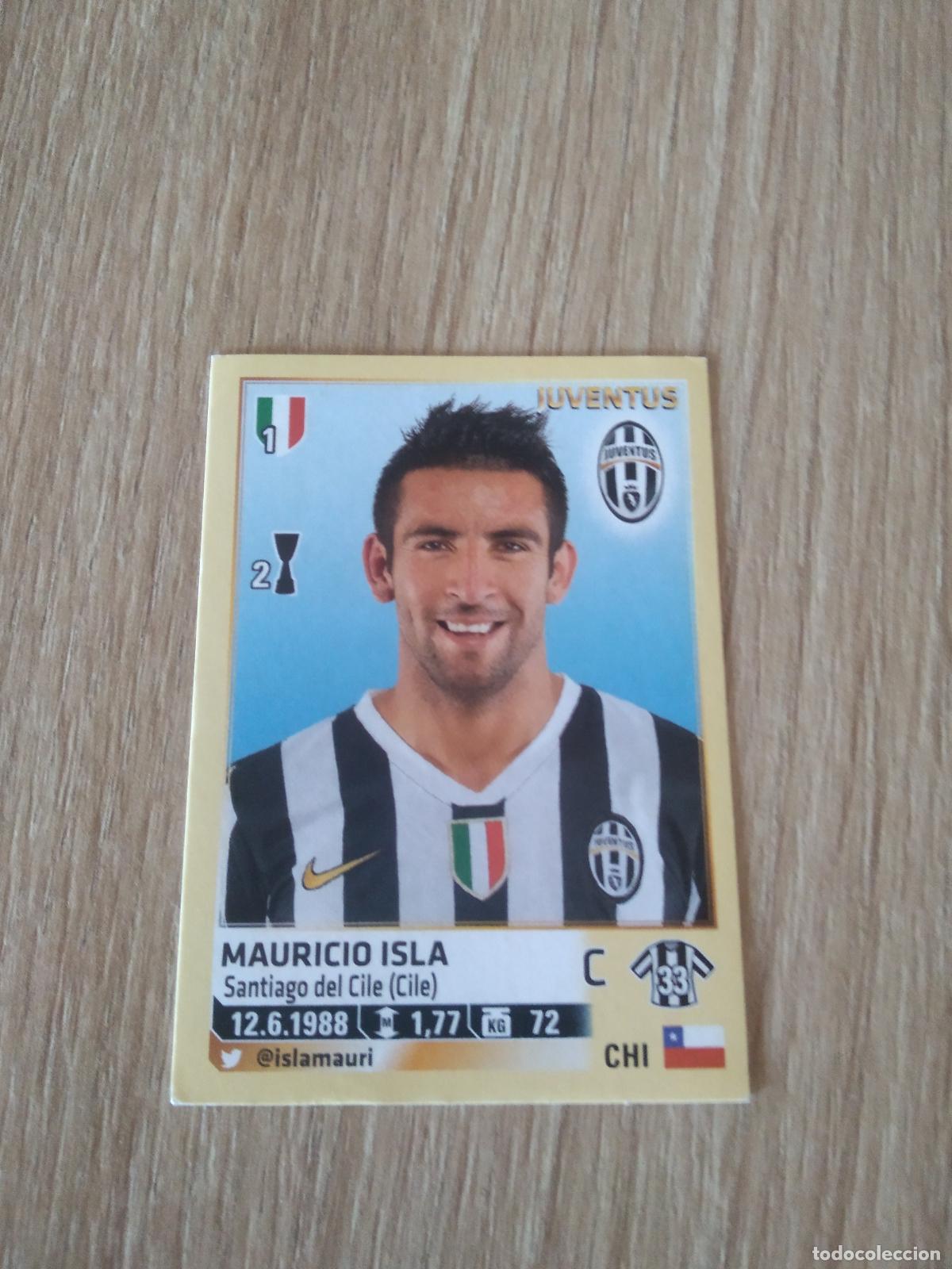 Cromos de F&uacute;tbol: 288 MAURICIO ISLA JUVENTUS TURIN CROMO FUTBOL PANINI LIGA ITALIA 13-14 CALCIATORI 2013-2014