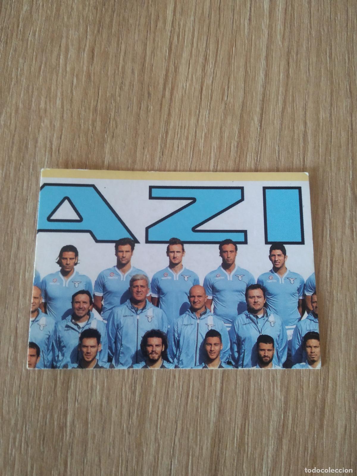 Cromos de F&uacute;tbol: 303 EQUIPO PLANTILLA LAZIO CROMO FUTBOL PANINI LIGA ITALIA 13-14 CALCIATORI 2013-2014