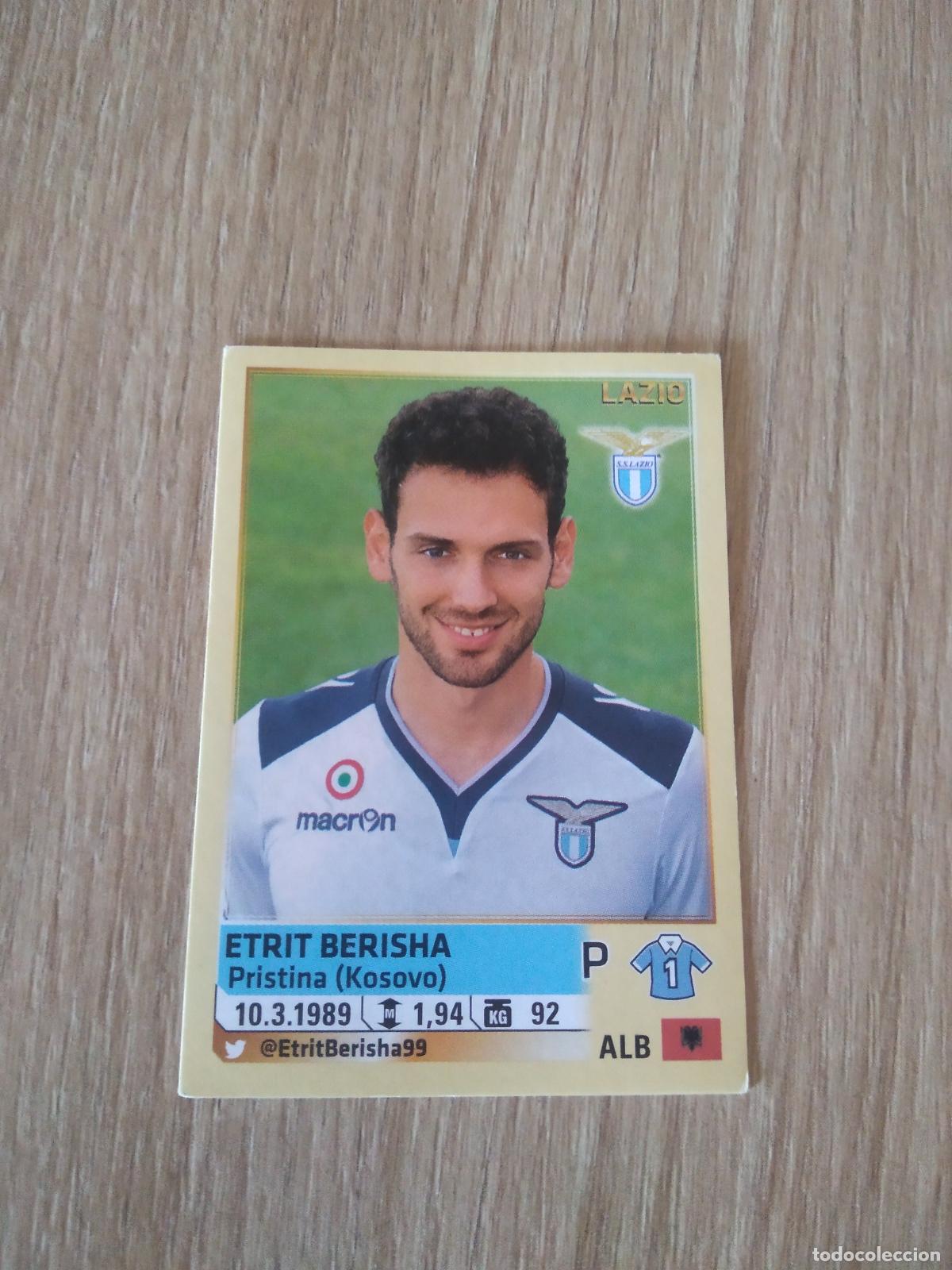 Cromos de F&uacute;tbol: 310 ETRIT BERISHA LAZIO CROMO FUTBOL PANINI LIGA ITALIA 13-14 CALCIATORI 2013-2014
