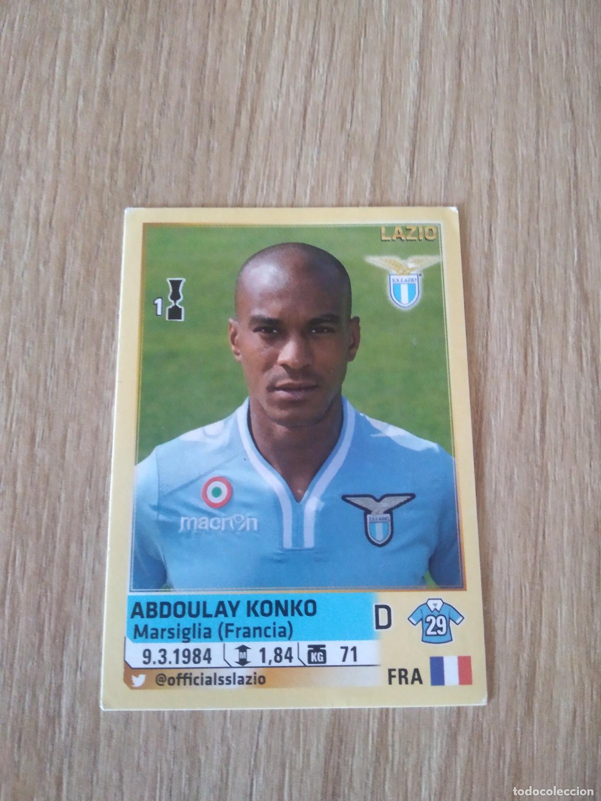 Cromos de F&uacute;tbol: 316 ABDOULAY KONKO LAZIO CROMO FUTBOL PANINI LIGA ITALIA 13-14 CALCIATORI 2013-2014