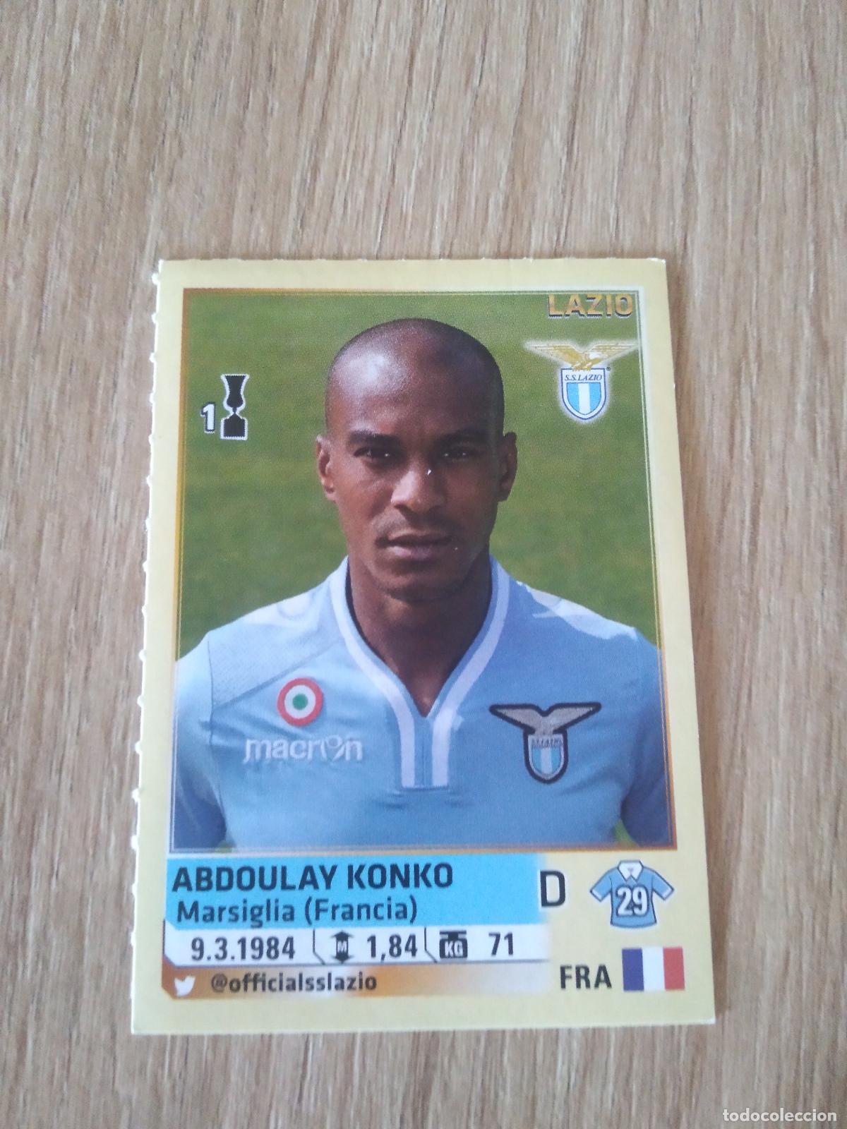 Cromos de F&uacute;tbol: 316 ABDOULAY KONKO LAZIO CROMO FUTBOL PANINI LIGA ITALIA 13-14 CALCIATORI 2013-2014