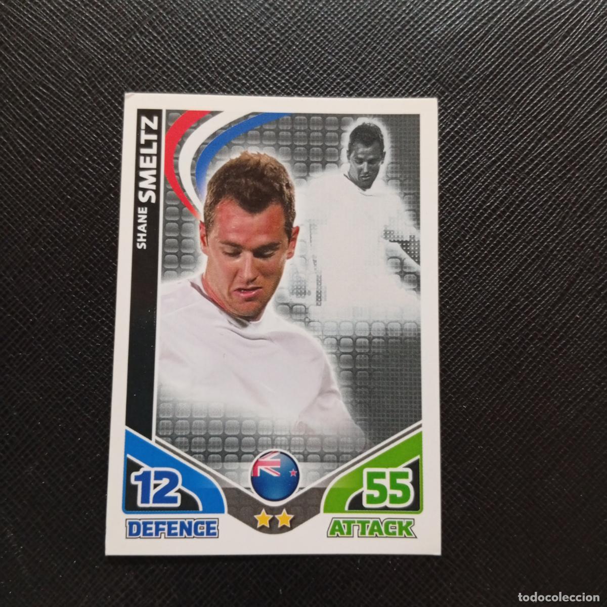Cromos de F&uacute;tbol: SMELTZ NUEZA ZELANDA MATCH ATTAX SOUTH AFRICA 2010 MUNDIAL CROMO WORLD FUTBOL 10 - A209 PG23