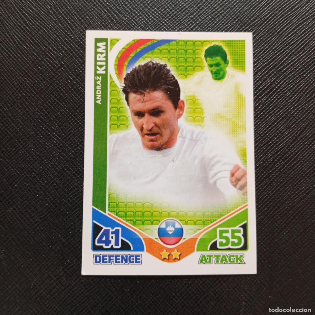 Cromos de f&uacute;tbol: KIRM ESLOVENIA MATCH ATTAX SOUTH AFRICA 2010 MUNDIAL CROMO WORLD FUTBOL 10 - A209 PG24 B