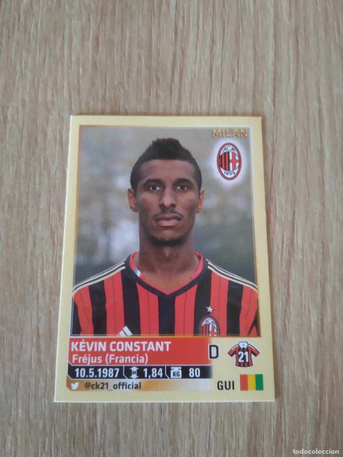 Cromos de f&uacute;tbol: 373 KEVIN CONSTANT AC MILAN CROMO FUTBOL PANINI LIGA ITALIA 13-14 CALCIATORI 2013-2014
