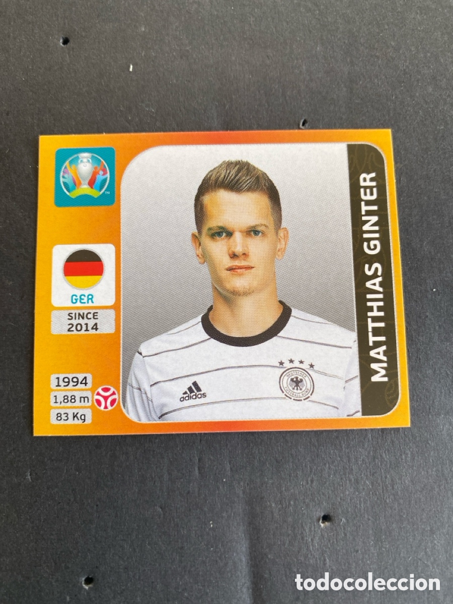 Cromos de f&uacute;tbol: Cromo Mundial Euro 2020 Alemania N* 607