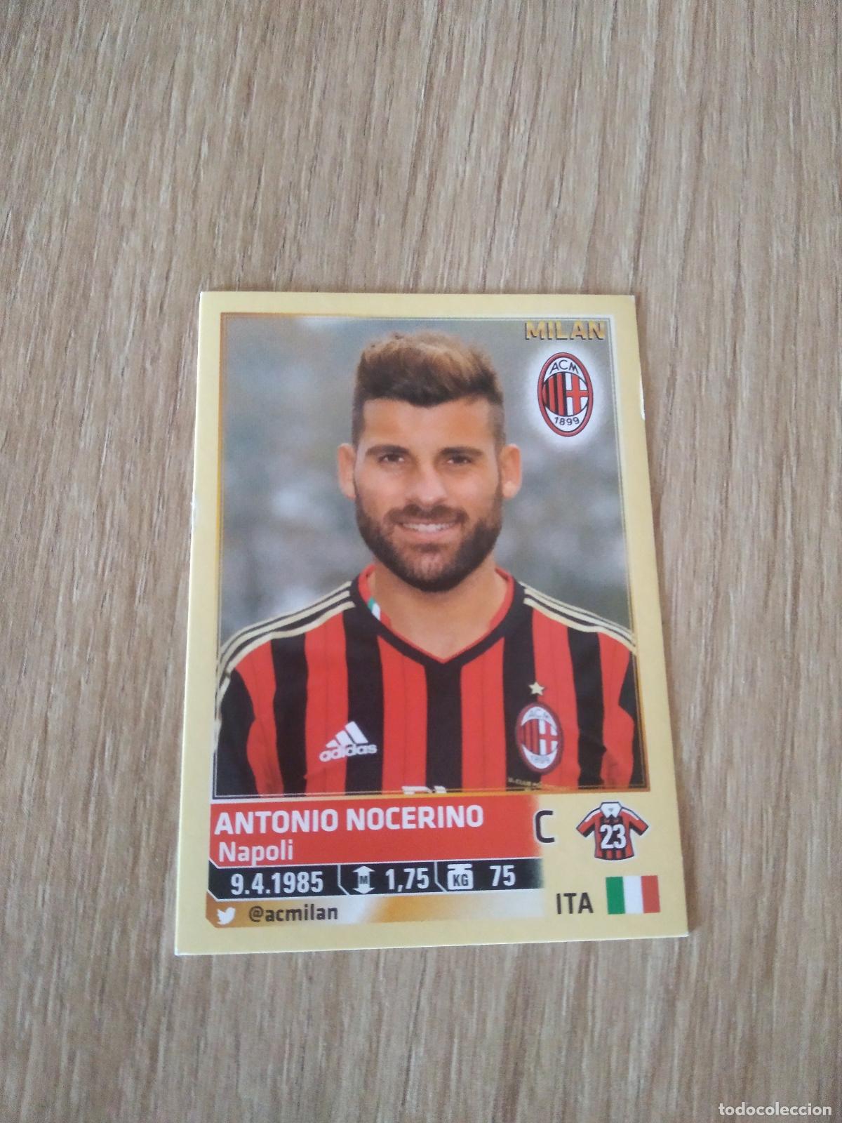 Cromos de f&uacute;tbol: 379 ANTONIO NOCERINO AC MILAN CROMO FUTBOL PANINI LIGA ITALIA 13-14 CALCIATORI 2013-2014