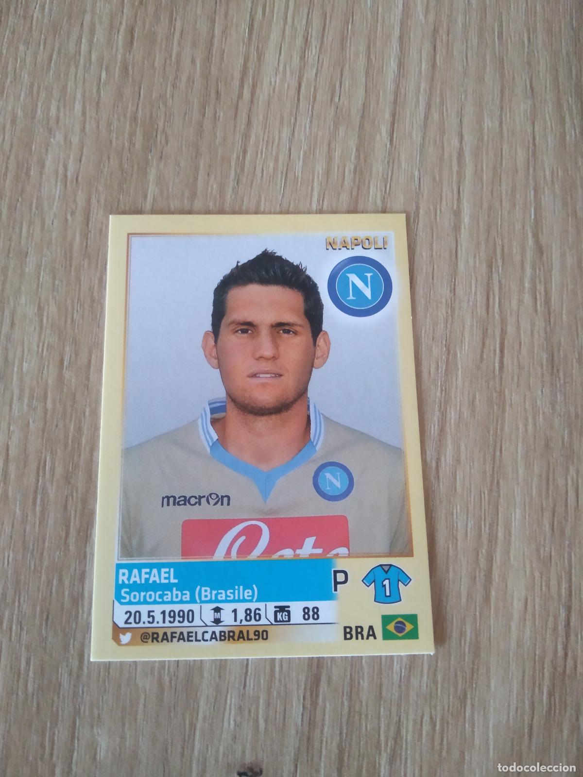 Cromos de f&uacute;tbol: 397 RAFAEL NAPOLES NAPOLI CROMO FUTBOL PANINI LIGA ITALIA 13-14 CALCIATORI 2013-2014