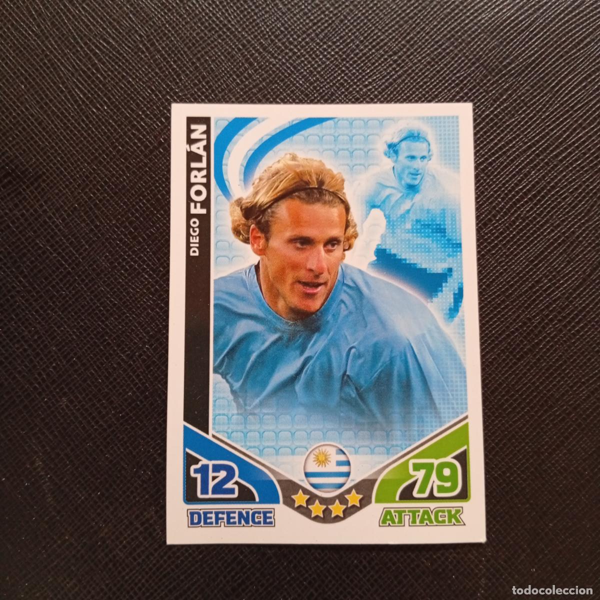 Cromos de f&uacute;tbol: FORLAN URUGUAY MATCH ATTAX SOUTH AFRICA 2010 MUNDIAL CROMO WORLD FUTBOL 10 - A209 PG24
