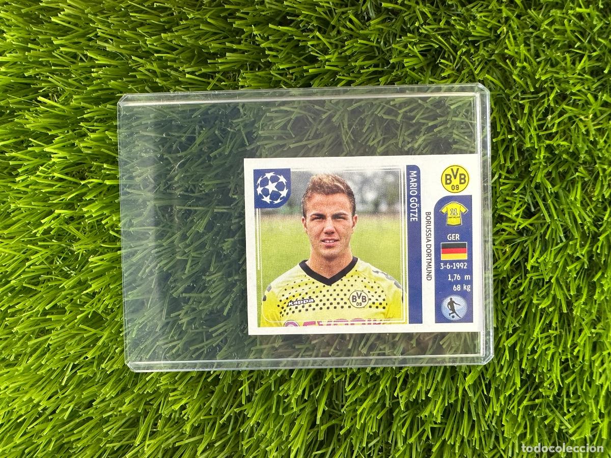 Cromos de f&uacute;tbol: N&ordm; 407 Mario G&ouml;tze Borussia de Dortmund UEFA Champions League Stickers 11 12