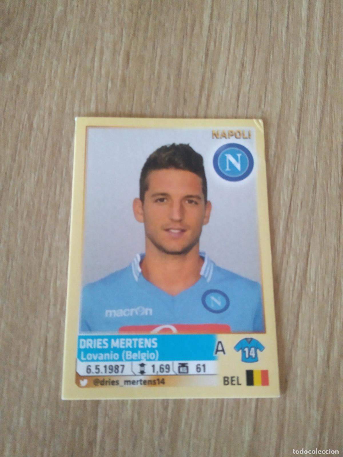 Cromos de f&uacute;tbol: 410 DRIES MERTENS NAPOLES NAPOLI CROMO FUTBOL PANINI LIGA ITALIA 13-14 CALCIATORI 2013-2014
