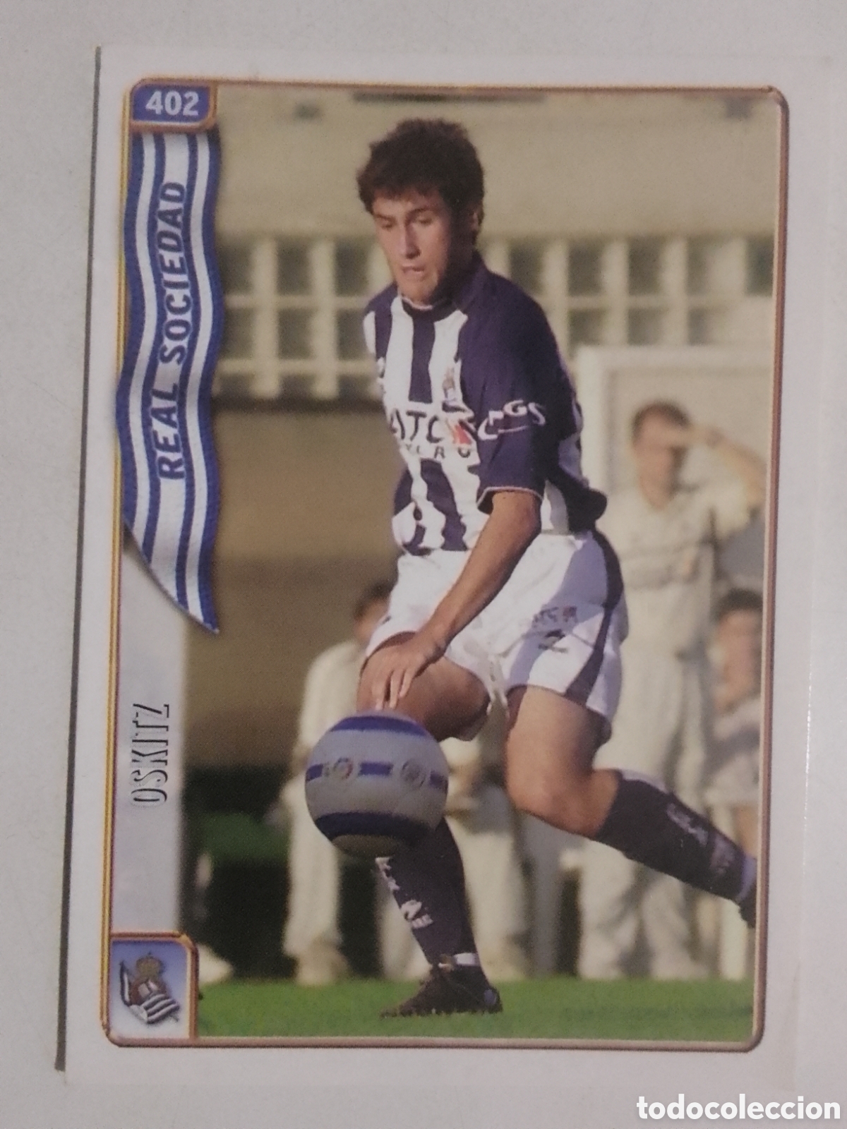 Cromos de F&uacute;tbol: Mundicromo 2005 n&deg; 402 Oskitz &bull; Real Sociedad.