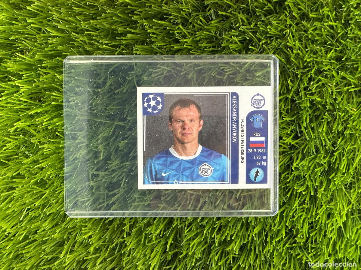 Cromos de F&uacute;tbol: N&ordm; 449 Aleksandr Anyukov Zenit UEFA Champions League Stickers 11 12