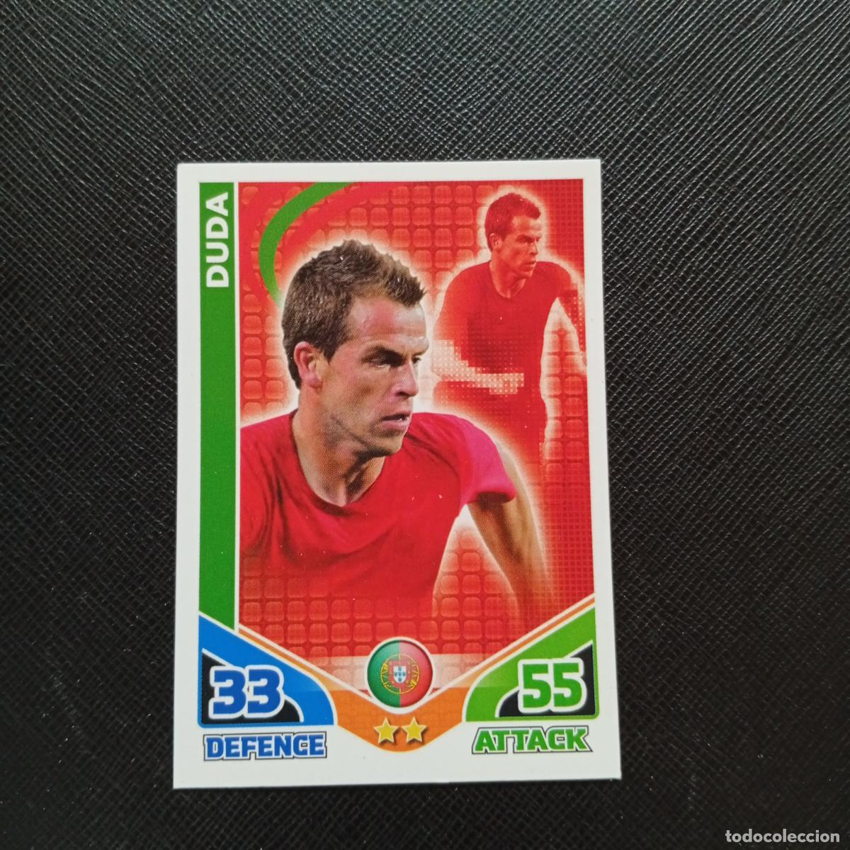 Cromos de F&uacute;tbol: DUDA PORTUGAL MATCH ATTAX SOUTH AFRICA 2010 MUNDIAL CROMO WORLD FUTBOL 10 - A209 PG26