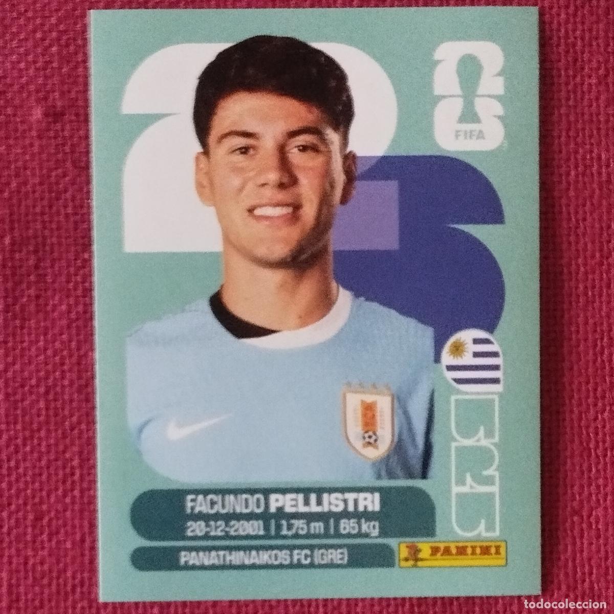 Cromos de F&uacute;tbol: FACUNDO PELLISTRI - URUGUAY - URU 10 - MUNDIAL DE FUTBOL - FIFA WORLD CUP - 2026