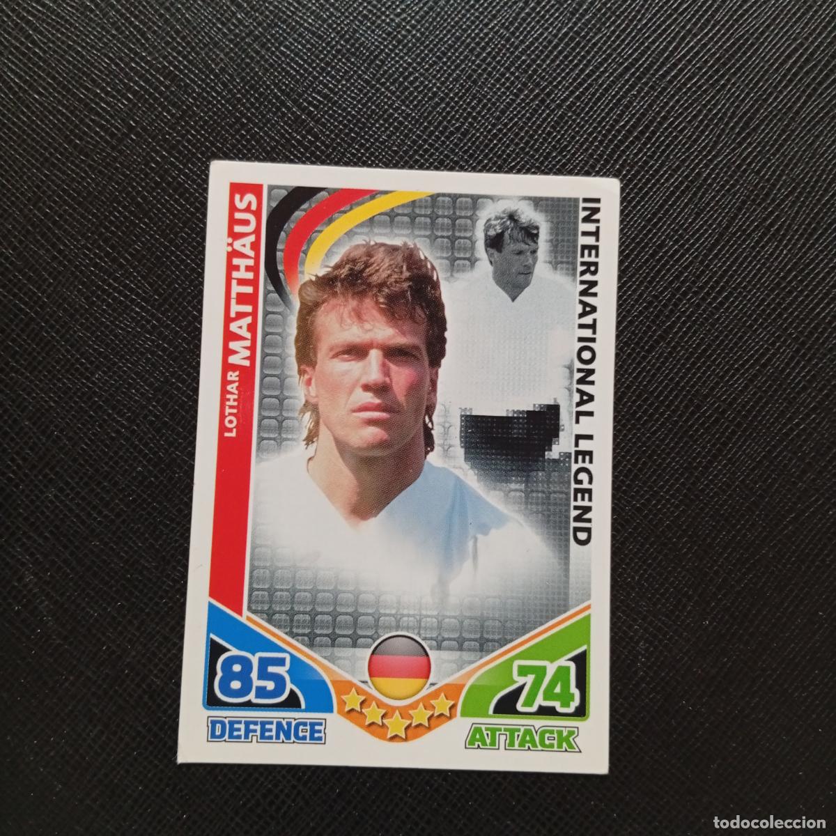 Cromos de F&uacute;tbol: MATTHAUS ALEMANIA MATCH ATTAX SOUTH AFRICA 2010 MUNDIAL CROMO WORLD FUTBOL 10 - A209 PG26 LEGEND