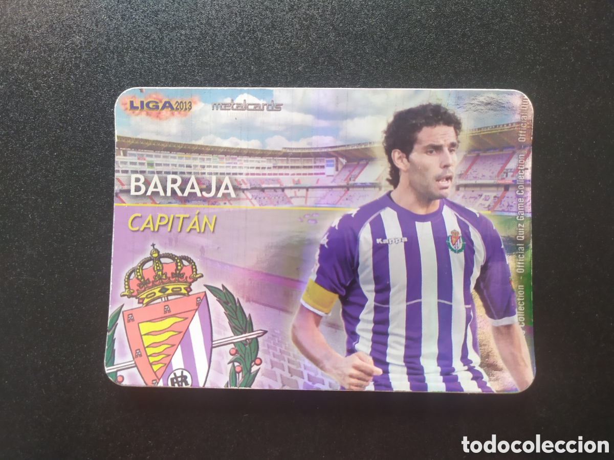 Figurine di Calcio: Mundicromo fichas Liga 2012 2013 12 13 Baraja capitan metalcards brillo liso limitada Valladolid