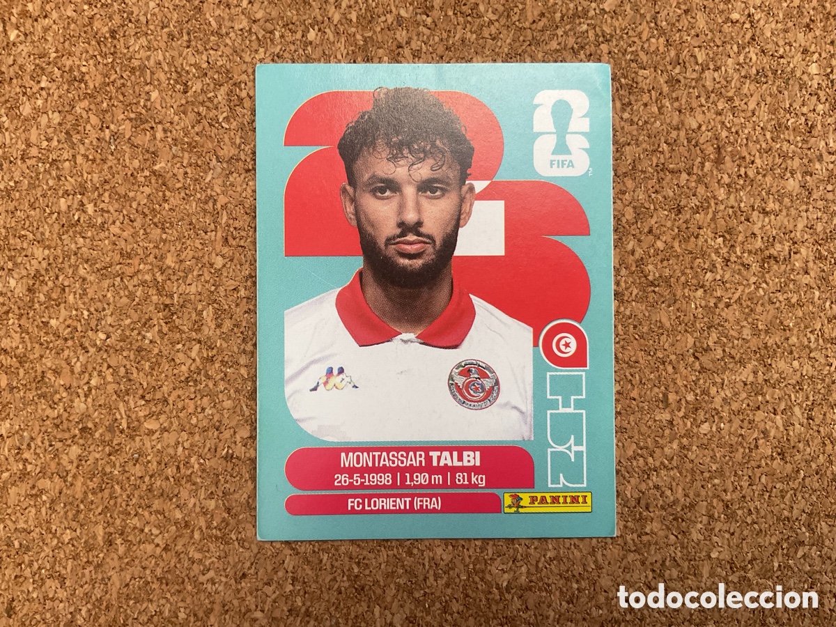 Figurine di Calcio: TUNEZ / TUN N&ordm;5. MONTASSAR TALBI . FIFA WORLS CUP 2026. PANINI