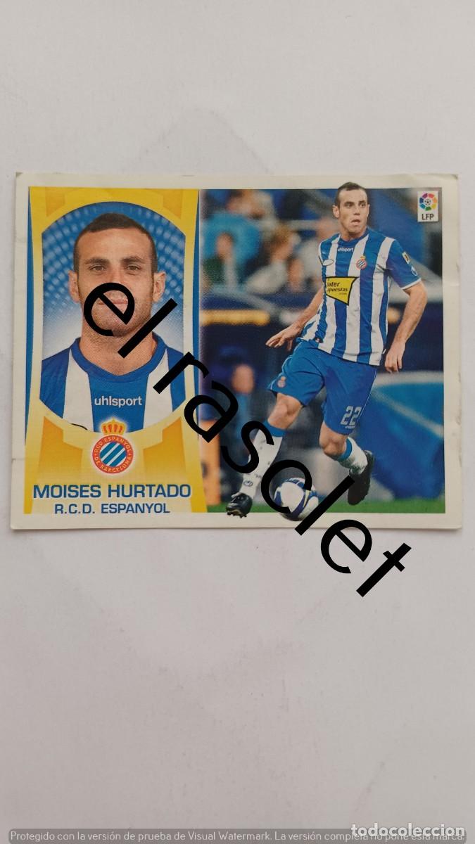 Figurine di Calcio: CARTA/CROMO -FUTBOL LIGA 2009-2010 -R.C.D. ESPA&Ntilde;OL -MOISES HURTADO - N&ordm; 8